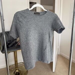 Loro Piana 100% Cashmere Gray Knit Top Made in Italy – Size M